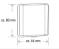 Preview: FAWAS Saugdose EUROTOP graphitschwarz,